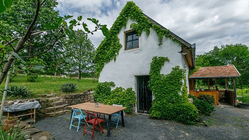 33437 In ruhiger Lage, weit weg vom Lärm der Welt is das kleine Haus auf dem Berg von Bazsi zu verkaufen.