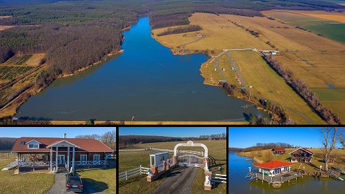 88118 It is a private residence for sale near the motorways and the Austrian border. The nearly 40 hectare real estate has its own 30 hectare lake, currently for private use, but it can also serve as an excellent resort and crisis-resistant investment. 